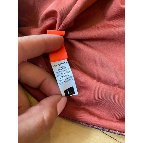 MAAJI Sports Bra Racer Back Size Large BNWOT Reversible - Picture 4 of 4